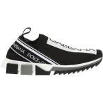 Dolce & Gabbana - Sneakers - Svart - Dam - Storlek: 35 1/2,40,36
