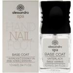 Base coat nagellack Radiant från Alessandro International Snabbtorkande med Kokosolja 10 ml för Damer 