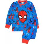 Blåa Spiderman Pyjamas set för Flickor i Fleece från joom.com/sv 