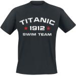 Sprüche - Fun T-shirt - Titanic Swim Team - S 5XL - för Herr - svart
