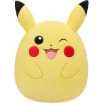 Gula Pokemon Pikachu Samlarkort med Djur - 35 cm 
