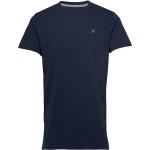 Ss Logo Tee Tops T-shirts Short-sleeved Navy Hackett London