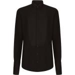 Svarta Långärmade skjortor från Dolce & Gabbana i Bomull för Herrar 