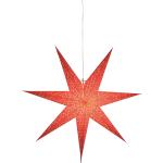 Röda Julstjärnor från Star Trading E14 i Papper 