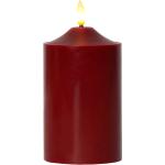Röda Batteridrivna ljus från Star Trading - 15 cm 