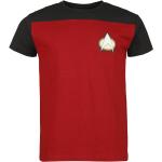 Svarta Star Trek T-shirts med tryck i Storlek M i Bomull för Herrar 