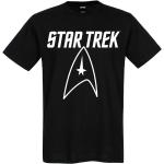 Svarta Star Trek T-shirts stora storlekar i Storlek 3 XL i Bomull för Herrar 