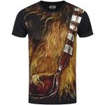 Flerfärgade Star Wars Chewbacca T-shirts med tryck i Storlek M för Herrar 