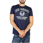 Star Wars Herr Jedi Knight Collegiate normal passform rund hals kortärmad T-shirt – skjorta, blå (marinblå marinblå), X-Large