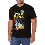 Svarta Star Wars Yoda T-shirts stora storlekar i Storlek 3 XL för Herrar 