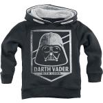 Svarta Star Wars Darth Vader Huvtröjor för barn i Bomull 