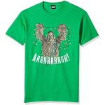Gröna Star Wars Luke Skywalker T-shirts med tryck i Storlek S för Herrar 