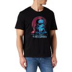 Svarta Star Wars Stormtrooper T-shirts med tryck i Storlek XL för Herrar 