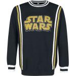 Flerfärgade Långärmade Star Wars Stickade tröjor i Storlek L i Akryl för Herrar 