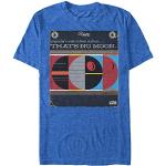 Kungsblåa Star Wars Luke Skywalker T-shirts med tryck i Storlek S för Herrar 