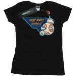 Star wars: The Rise of Skywalker Womens/Ladies DO & BB-8 Just Roll With It Cotton T-Shirt