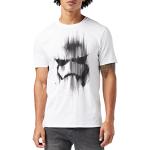 Vita Star Wars Stormtrooper T-shirts med tryck i Storlek XL i Bomull för Herrar 