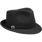 Svarta Trilby hattar med strass i Onesize för Damer 
