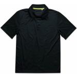 Sportiga Svarta T-shirts stora storlekar från Stedman i Storlek XL i Mesh för Herrar 