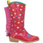 Röda Ankle-boots med fransar från Stella McCartney på rea i storlek 25 med rundad tå i Textil för Flickor 