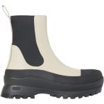 Veganska Beige Ankle-boots från Stella McCartney på rea med rundad tå i Läder för Damer 
