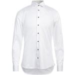 Vita Långärmade Långärmade skjortor från Stenströms i Satin för Herrar 