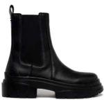 Streetwear Svarta Chelsea-boots från Steve Madden på rea i Läder för Damer 