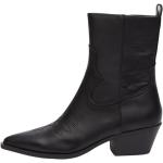 Svarta Ankle-boots från Steve Madden på rea med spetsig tå i Syntet för Damer 