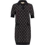Svarta Kortärmade Stickade klänningar från Gucci för Damer 