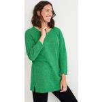 Gröna Stickade tröjor från Cellbes med Rund ringning för Damer 