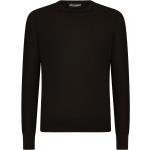 Svarta Långärmade Kashmir tröjor från Dolce & Gabbana i Storlek 3 XL i Kashmir för Herrar 