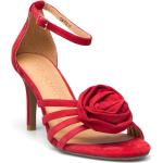 Röda Sandaletter från Sofie Schnoor i storlek 36 med Stilettklack 