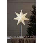Vita Julstjärnor hängande från Star Trading Karo 