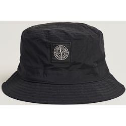 Stone Island Logo Bucket Hat Black