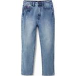 Blåa High waisted jeans från Desigual på rea i Storlek S i Denim för Damer 