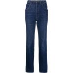 Retro Blåa High waisted jeans från Armani Giorgio Armani för Damer 