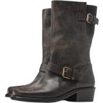 Bruna Ankle-boots från STRATEGIA på rea med Fyrkantig tå med Klackhöjd 3cm till 5cm i Läder för Damer 