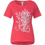 Sommar Korallröda T-shirts med paljetter från Street One i Storlek S för Damer 