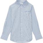 Randiga Blåa Långärmade Randiga skjortor från Tom Tailor 