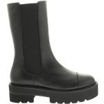 Svarta Ankle-boots från Stuart Weitzman på rea med Klackhöjd 5cm till 7cm i Kalvskinn för Damer 