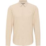 Style Casper Slub Chambray Tops T-shirts Long-sleeved Beige MUSTANG
