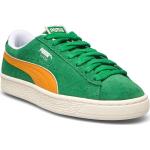 Gröna Skinnsneakers från Puma i storlek 35,5 i Mocka 