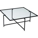 Svarta Glassoffbord från Skånska Möbelhuset på rea i Metall 