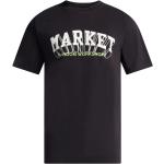 Svarta Kortärmade Superman Kortärmade T-shirts från Market för Herrar 