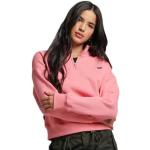 Rosa Tränings hoodies från Superdry på rea i Storlek S för Damer 