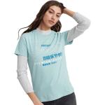 Superdry Premium Goods Outline Short Sleeve T-shirt Blå XS Kvinna