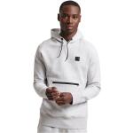 Streetwear Vita Långärmade Tränings hoodies från Superdry på rea i Storlek XXL för Herrar 