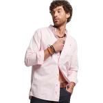 Rosa Långärmade Långärmade skjortor från Superdry Merchant på rea i Storlek XL för Herrar 