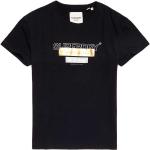 Superdry Premium Brand Patch Portland Short Sleeve T-shirt Svart M Kvinna
