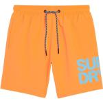 Orange Bermudashorts från Superdry på rea i Storlek S för Herrar 